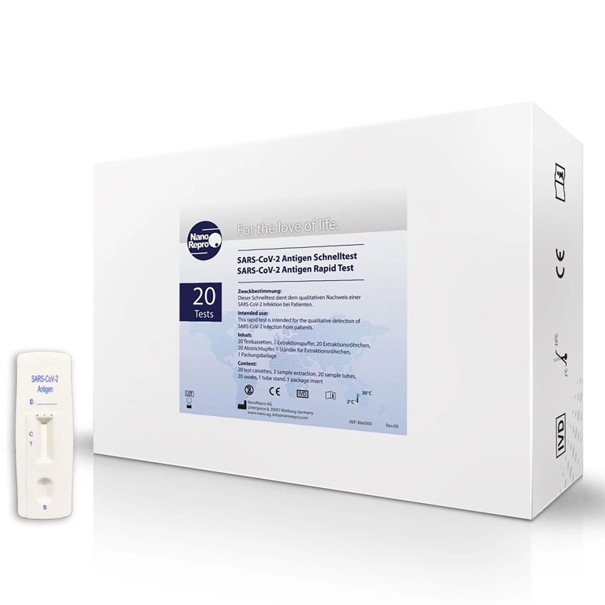 NanoRepro Corona Schnelltest