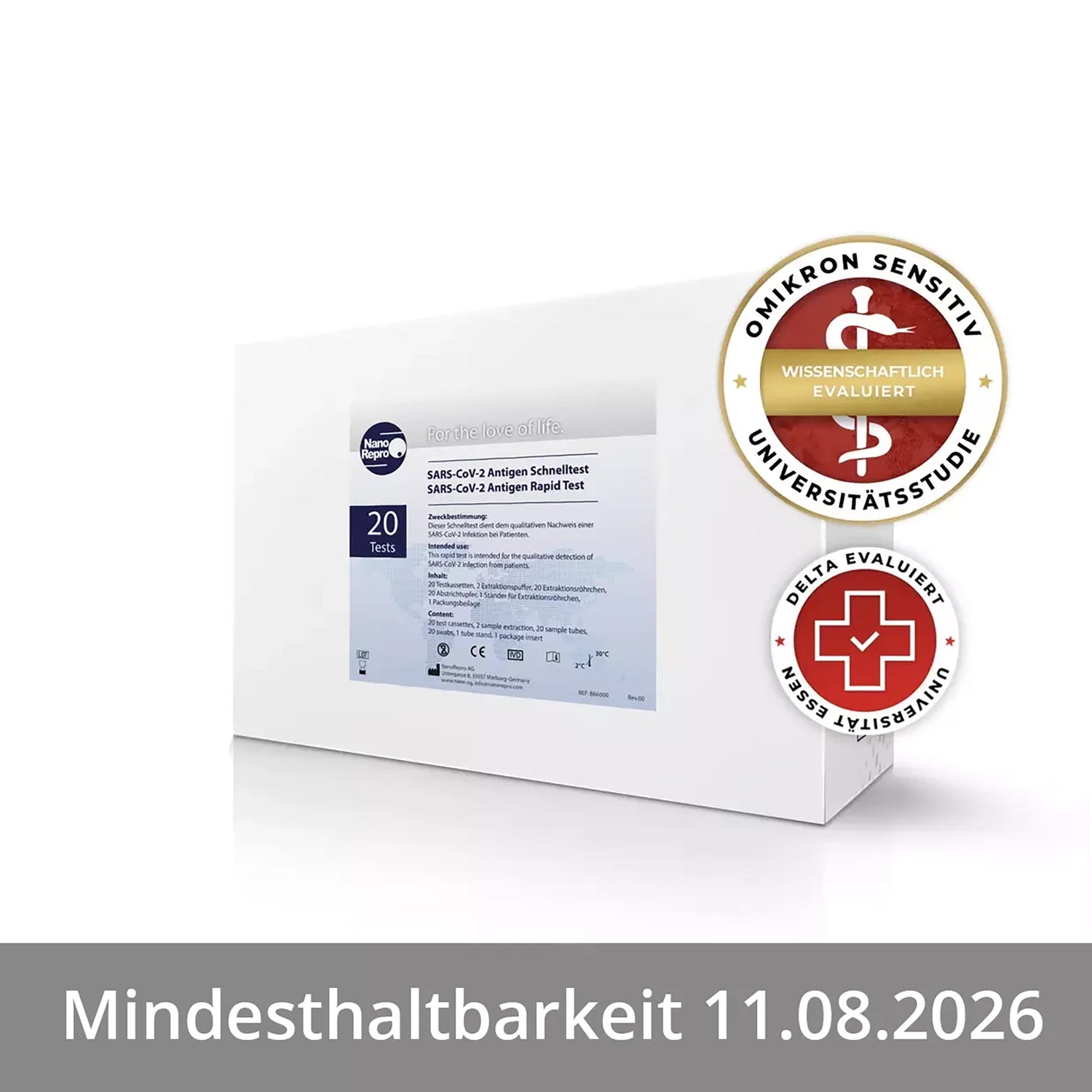 NanoRepro Corona Schnelltest