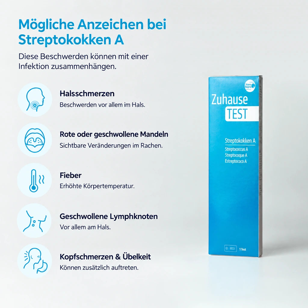 ZuhauseTEST Streptokokken