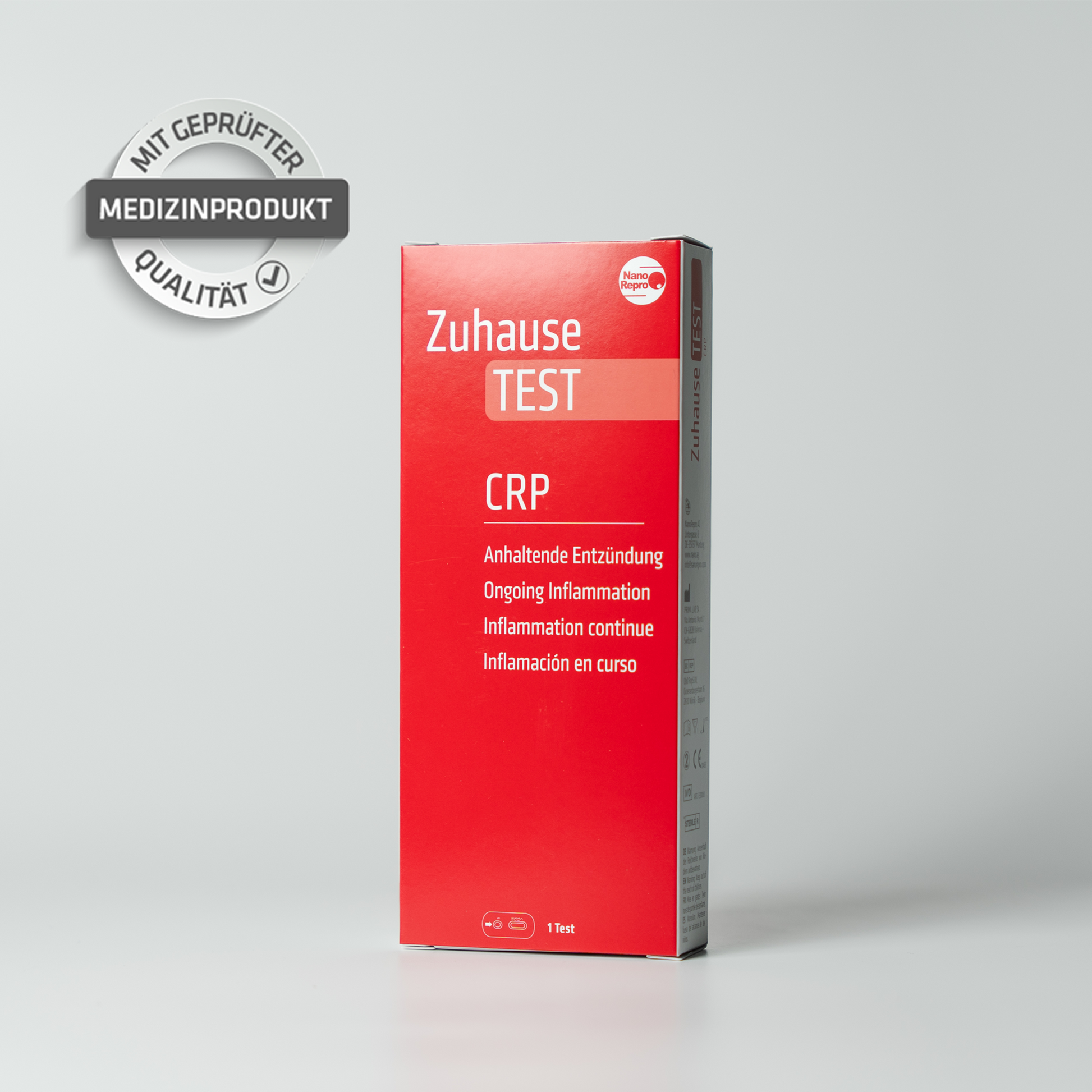 ZuhauseTEST CRP Siegel
