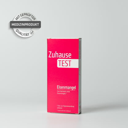 ZuhauseTEST Eisenmangel Siegel