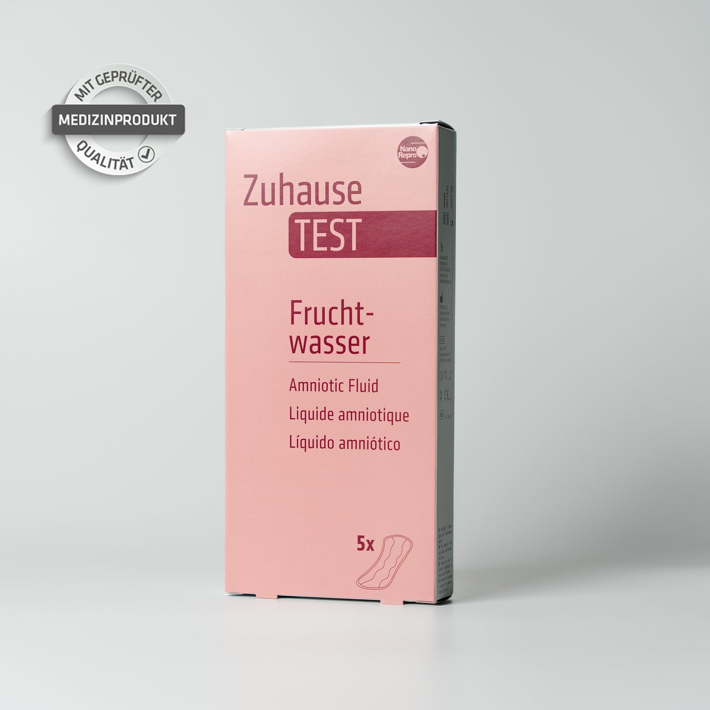 Fruchtwasser Schnelltest – Hinweis auf Fruchtwasserabgang zuhause – ZuhauseTEST