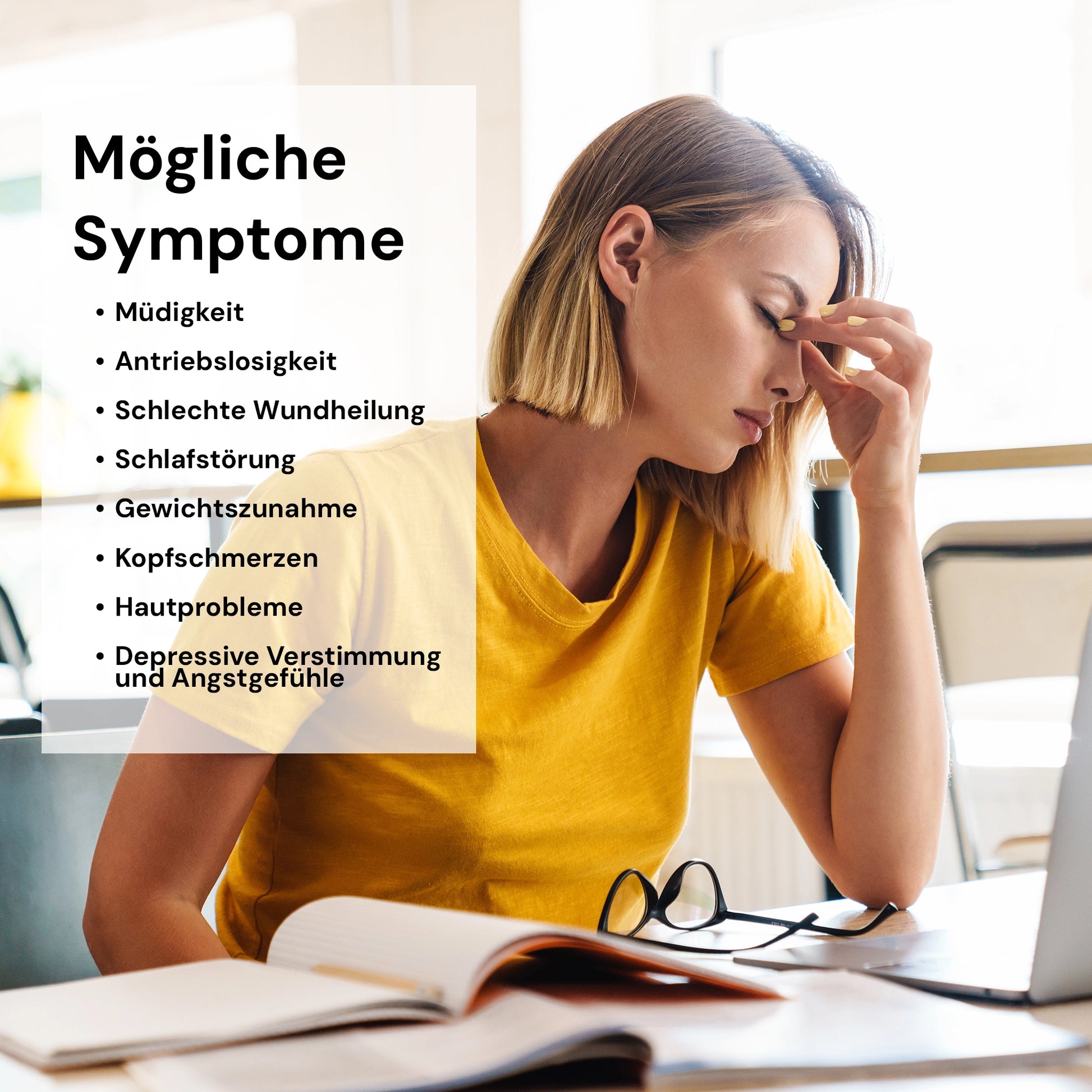 ZuhauseTEST Vitamin Symptome